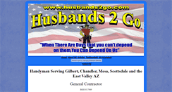 Desktop Screenshot of husbands2go.com